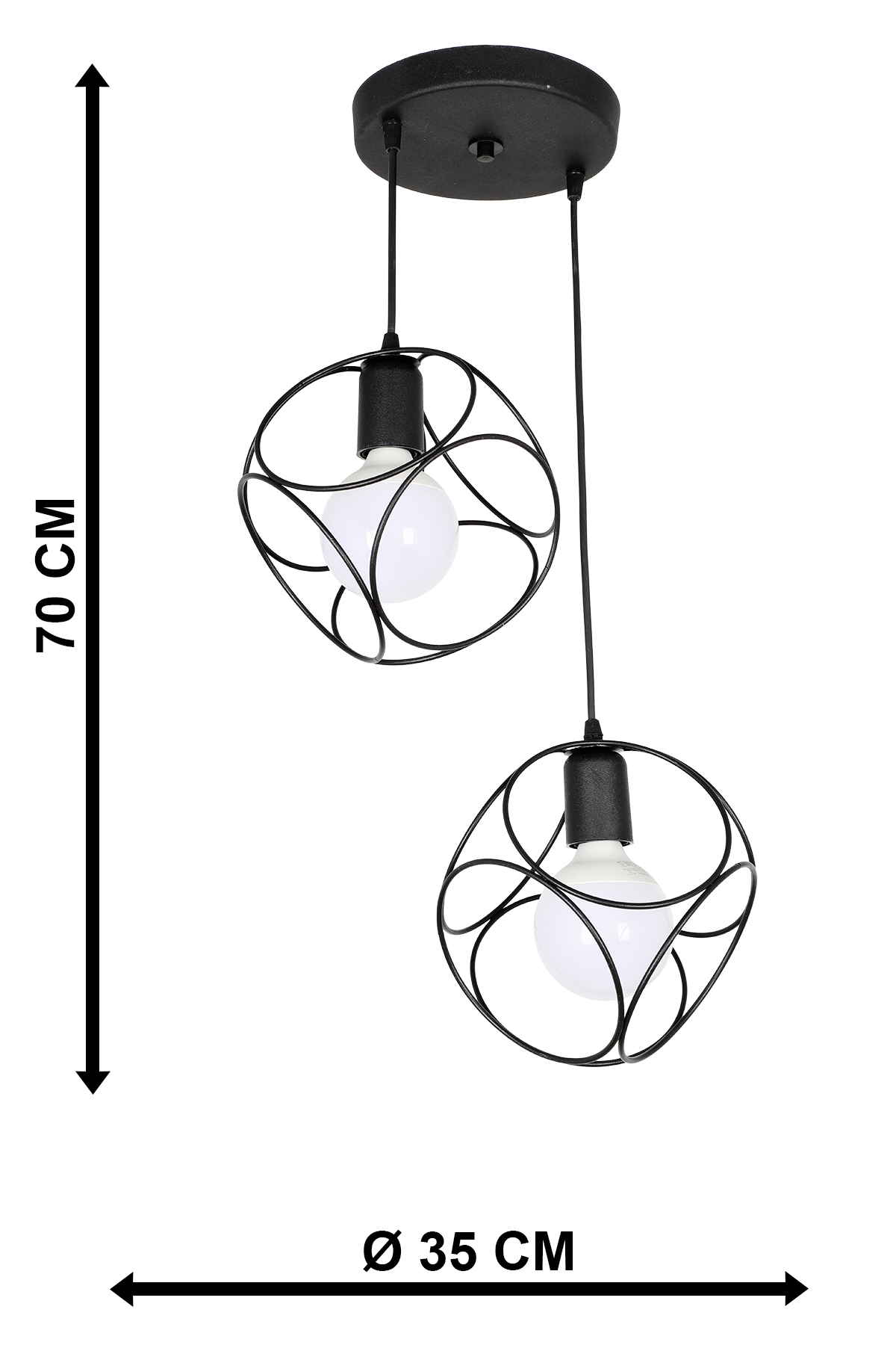 Modern Metal Ceiling lamp